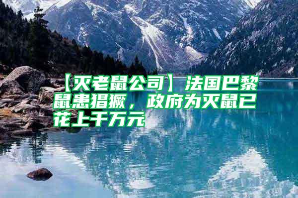【滅老鼠公司】法國(guó)巴黎鼠患猖獗，政府為滅鼠已花上千萬(wàn)元